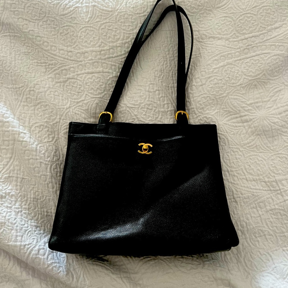 Chanel vintage shoulder bag, used good condition